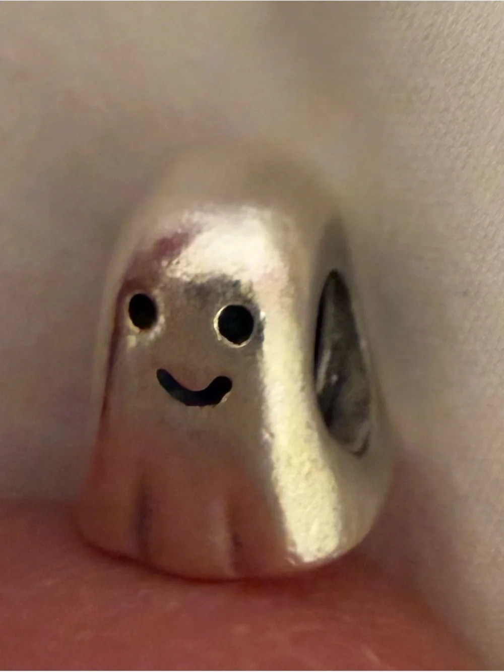 Pandora Silver Ghost Charm- retired